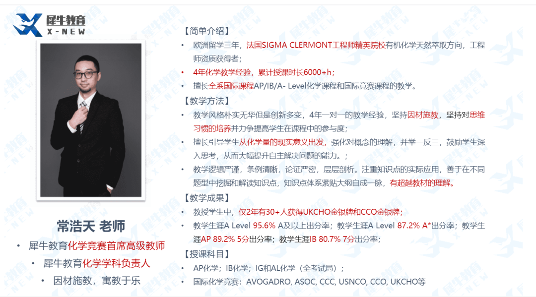 CCC化學(xué)競賽