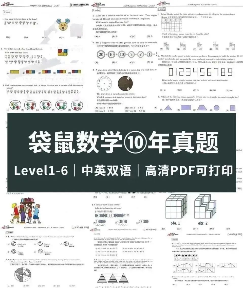 袋鼠數(shù)學(xué)競賽